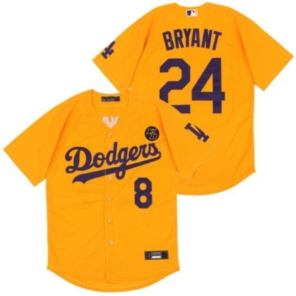 kobe baseball jersey